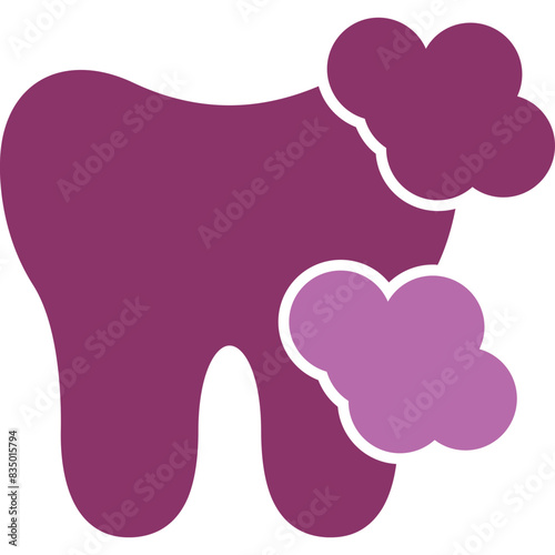 Tooth Foamy Icon