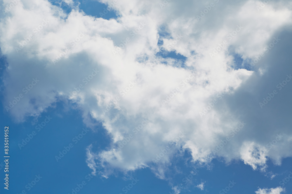 large white shapeless cloud in the sky close-up large white shapeless cloud in the sky close-up