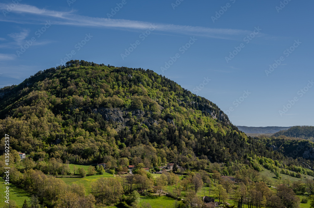 Naklejka premium Molise, Italy. Spring landscapes