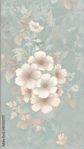 watercolor floral background