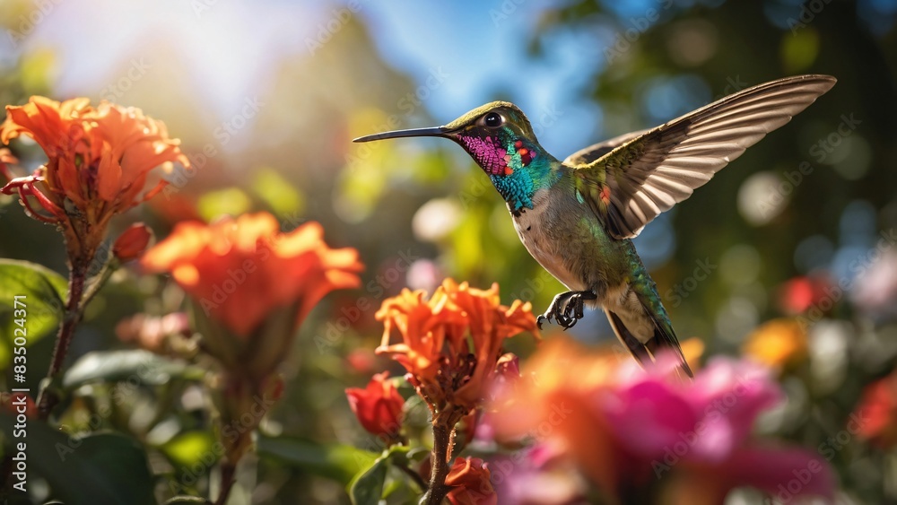 Nature’s Aerial Acrobat Pollinates With Grace Nature’s Aerial Acrobat Pollinates With Grace