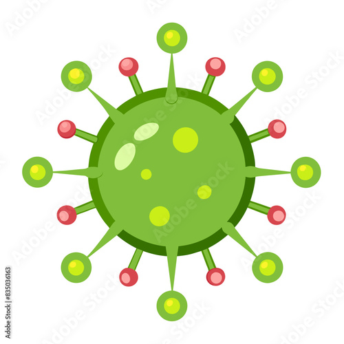 Virus vector illustration