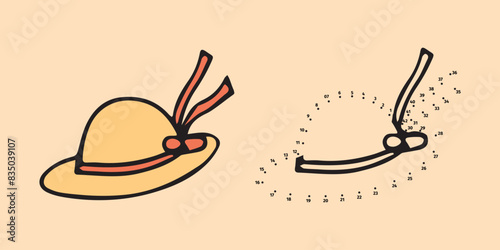 game. A child's game. collect the dots. dot to dot game. lines. black lines. assemble the lines. development. an educational program. the development of children. children. for children. vector.