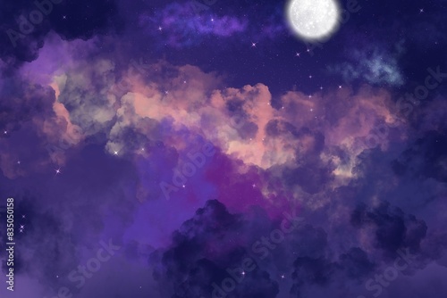 starry night sky
