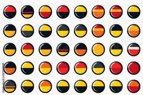 Free Download Flag in 3D circle frame, can be used for independence day or any other events generative ai - GFXLoad