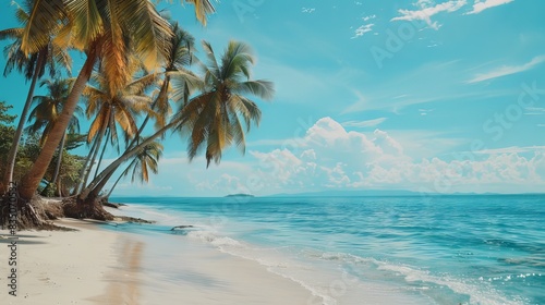 A coastal view with wonderful sand