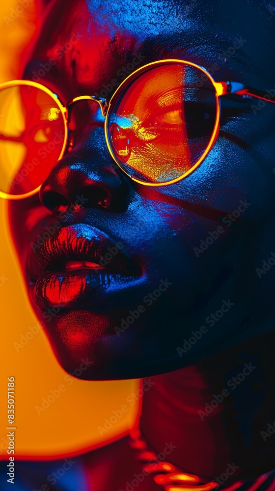 Neon Glow Fashion Editorial Neon Glow Fashion Editorial