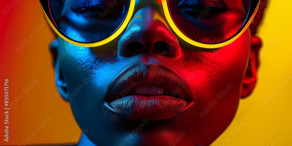 Neon Glow Fashion Editorial Neon Glow Fashion Editorial