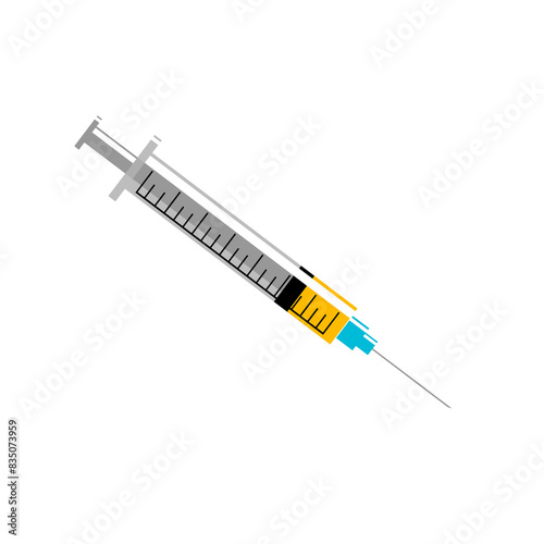 Obraz na płótnie syringe isolated on white