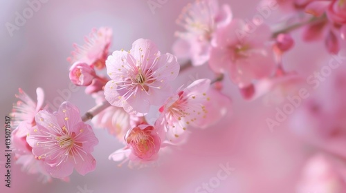 Spring blossom close up