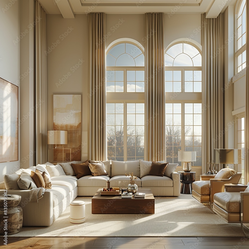 custom made wallpaper toronto digitalExperience the epitome of European elegance in this modern living room featuring elegant contemporary furniture, sophisticated decor accents