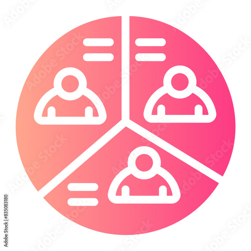 demographic gradient icon
