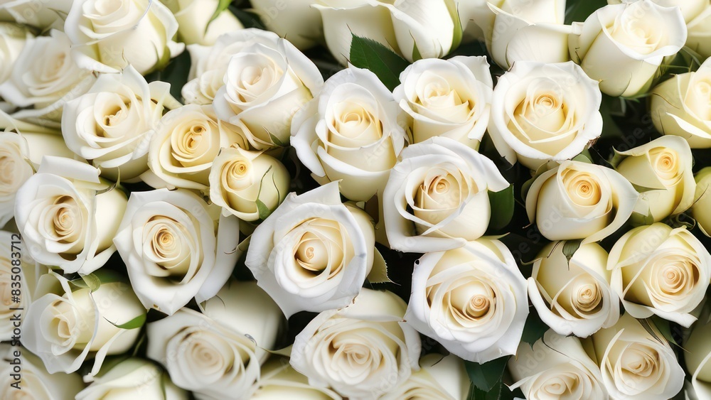 white roses, light background, space for text white roses, light background, space for text