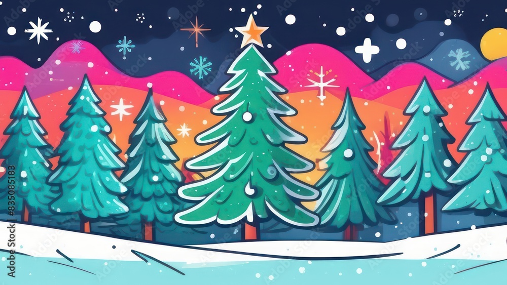 Fototapeta premium Christmas mood