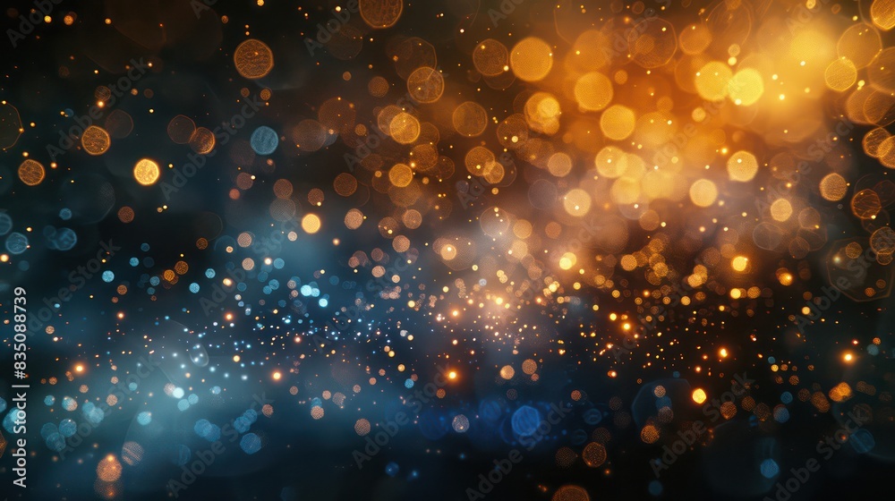 Sparkling light from fireworks (close up, focus on, selective focus) theme: celebration, vibrant, Overlay, night sky backdrop Sparkling light from fireworks (close up, focus on, selective focus) theme: celebration, vibrant, Overlay, night sky backdrop