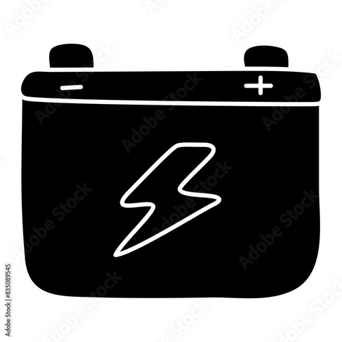 An icon design of stormy season 
