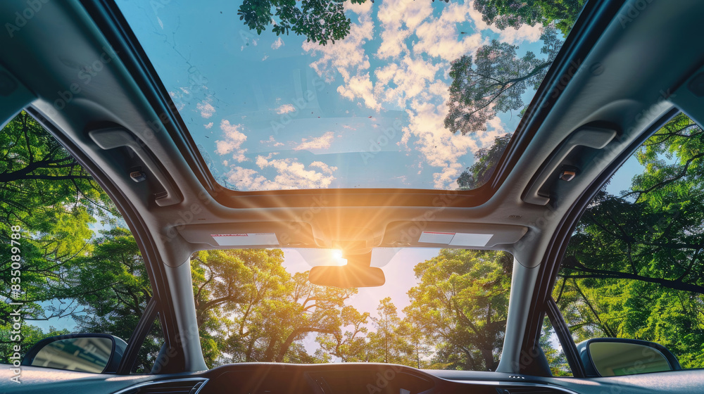 Panoramic Sunroof Design Enhancing Car Interior Ambiance Panoramic Sunroof Design Enhancing Car Interior Ambiance