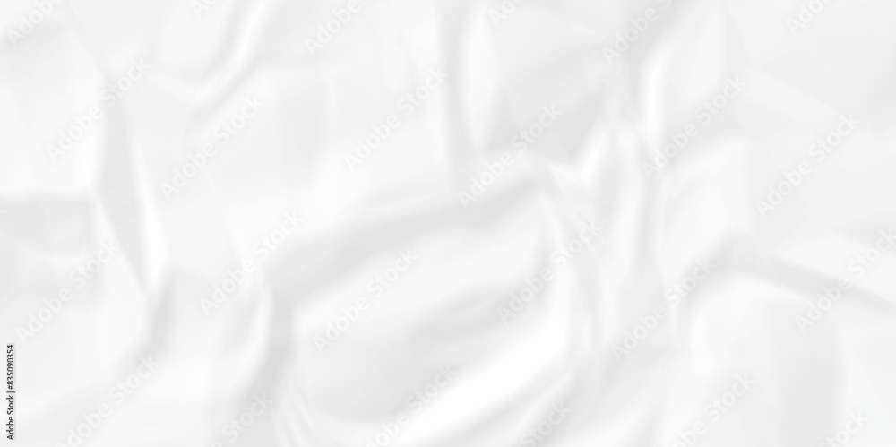 Abstract White wave paper crumpled texture. white fabric textured crumpled white paper background. panorama white paper texture background, crumpled pattern texture background. Abstract White wave paper crumpled texture. white fabric textured crumpled white paper background. panorama white paper texture background, crumpled pattern texture background.