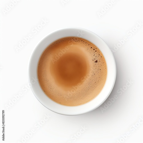 a cup of coffee with brown liquid
