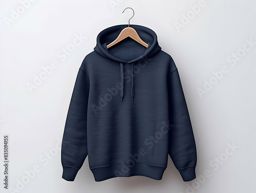 Premium Hoodie mockup, fashionable hoodie on hanger, Clothing mockup, apparel hoodie mockup © Akilmazumder