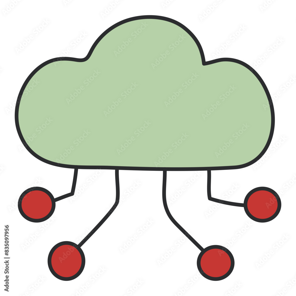 Premium download icon of cloud networking
Premium download icon of cloud networking