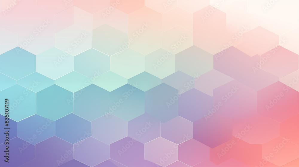 Geometric Abstract Image Pattern Background, Hexagonal Shapes in Pastel Colors, Wallpaper, Background, Cell Phone Cover and Screen, Smartphone, Computer, Laptop, 16:9 Format - PNG Geometric Abstract Image Pattern Background, Hexagonal Shapes in Pastel Colors, Wallpaper, Background, Cell Phone Cover and Screen, Smartphone, Computer, Laptop, 16:9 Format - PNG