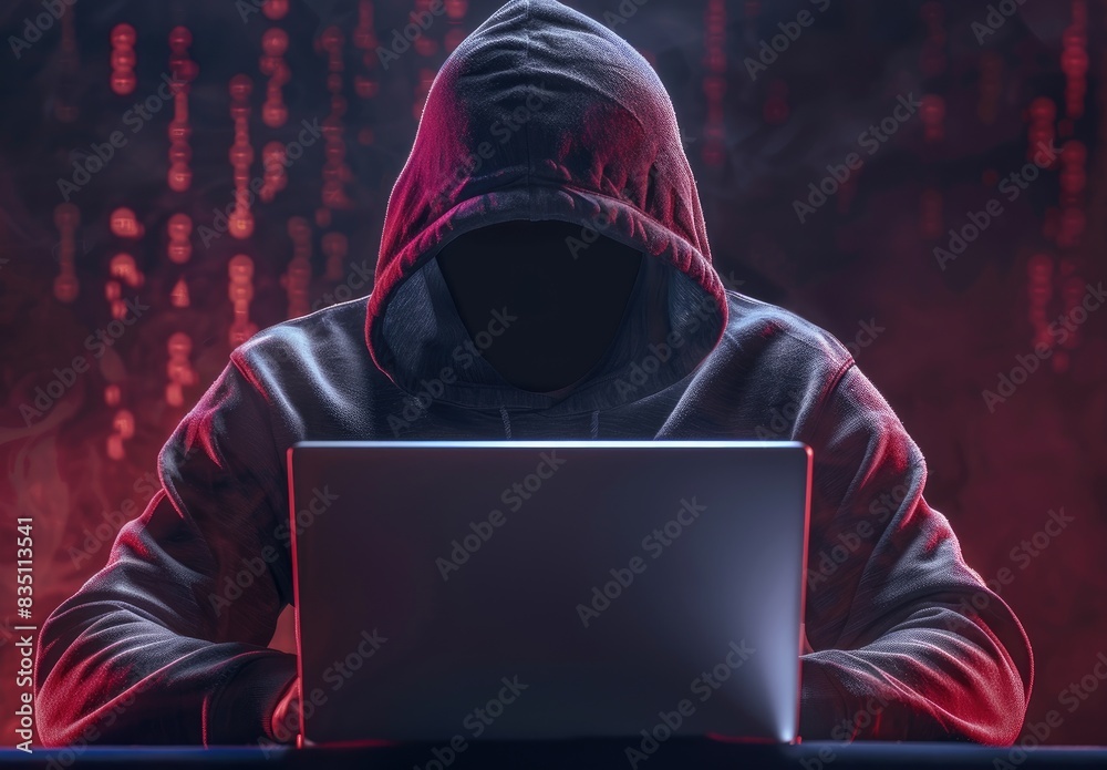 Mysterious Hacker in the Dark Mysterious Hacker in the Dark