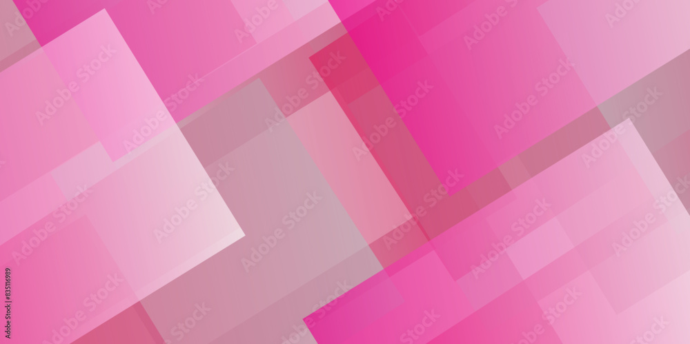 Fototapeta premium Pink vector illustration for abstract background. Background wallpaper in pink gradient texture and vector image stock. Smooth vector illustration for template, posters, card, banner. 