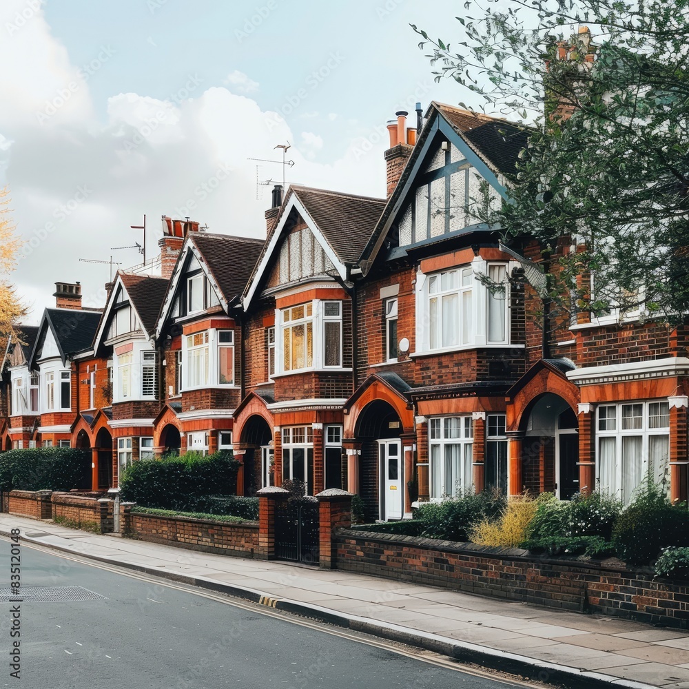 Raw Style: Similar Looking Houses in a Row – Uniformity and Simplicity in Modern Architecture Raw Style: Similar Looking Houses in a Row – Uniformity and Simplicity in Modern Architecture