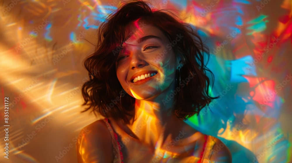 Beautiful woman posing