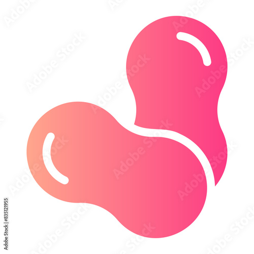 peanut gradient icon