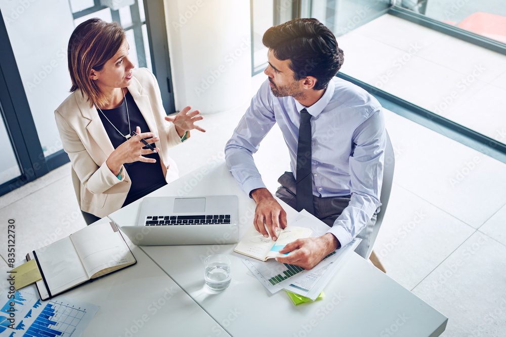 © GR/peopleimages.com - Business people, collaboration and strategy for finance with laptop in office from above with data analysis and graphs. Auditing team, financial discussion and meeting on company investment and sales © GR/peopleimages.com - Business people, collaboration and strategy for finance with laptop in office from above with data analysis and graphs. Auditing team, financial discussion and meeting on company investment and sales