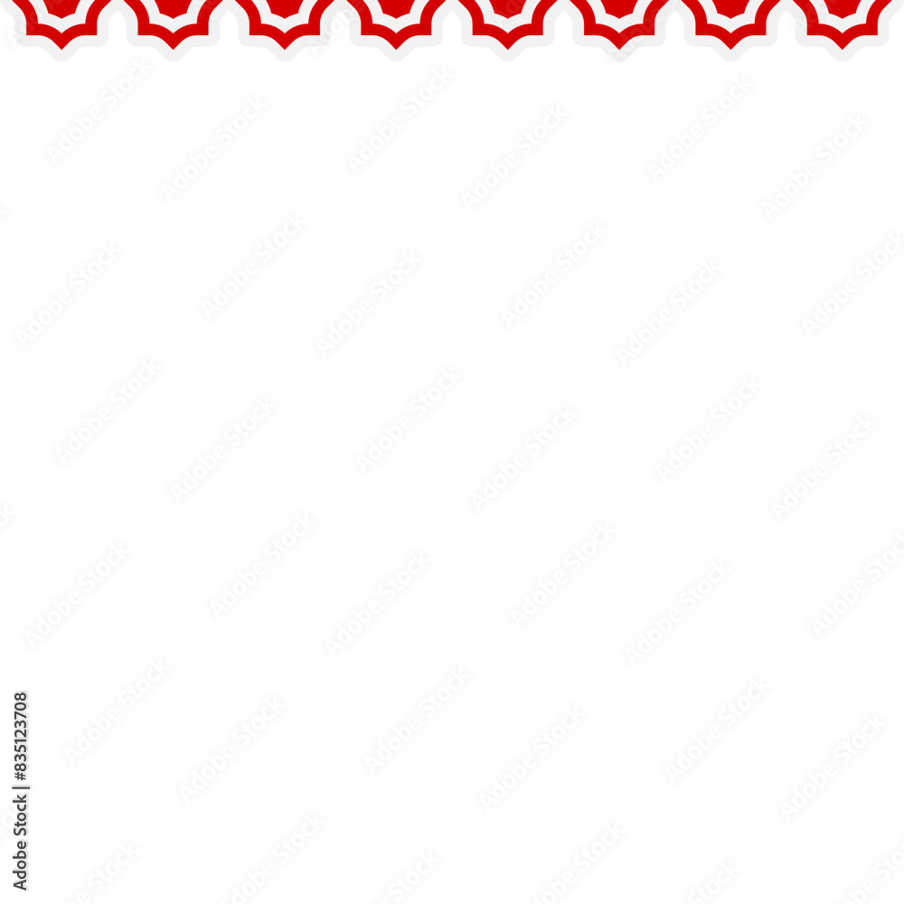 Fototapeta premium Pixel Divider Border
