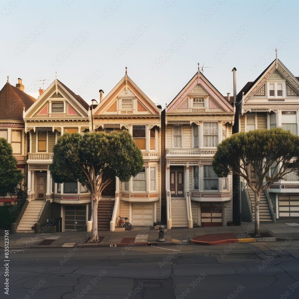 Raw Style: Similar Looking Houses in a Row – Uniformity and Simplicity in Modern Architecture Raw Style: Similar Looking Houses in a Row – Uniformity and Simplicity in Modern Architecture