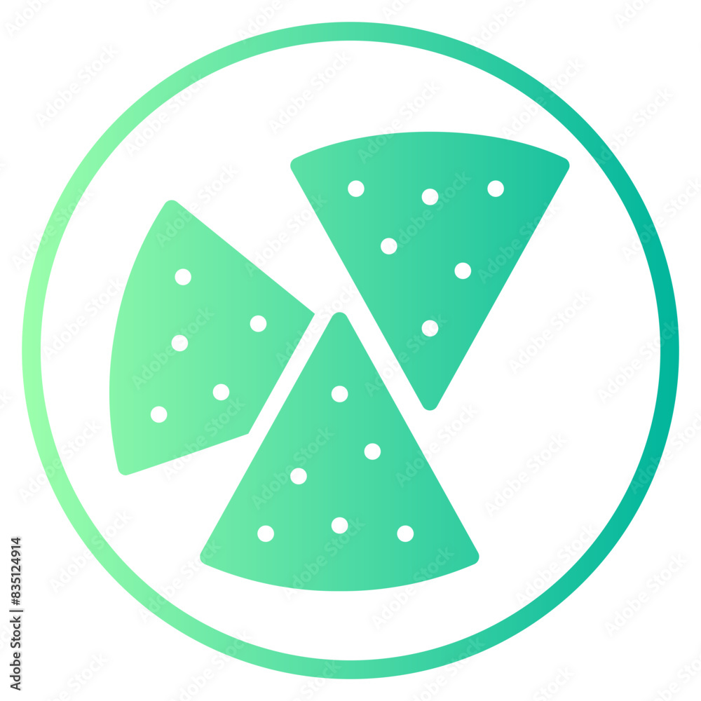 nachos gradient icon