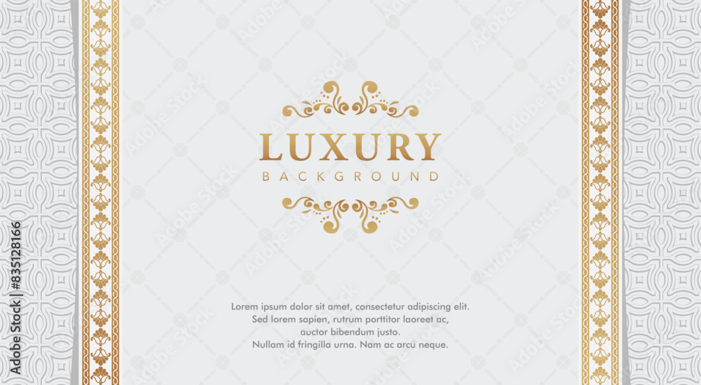 luxury frame with traditional Seamless Pattern luxury frame with traditional Seamless Pattern