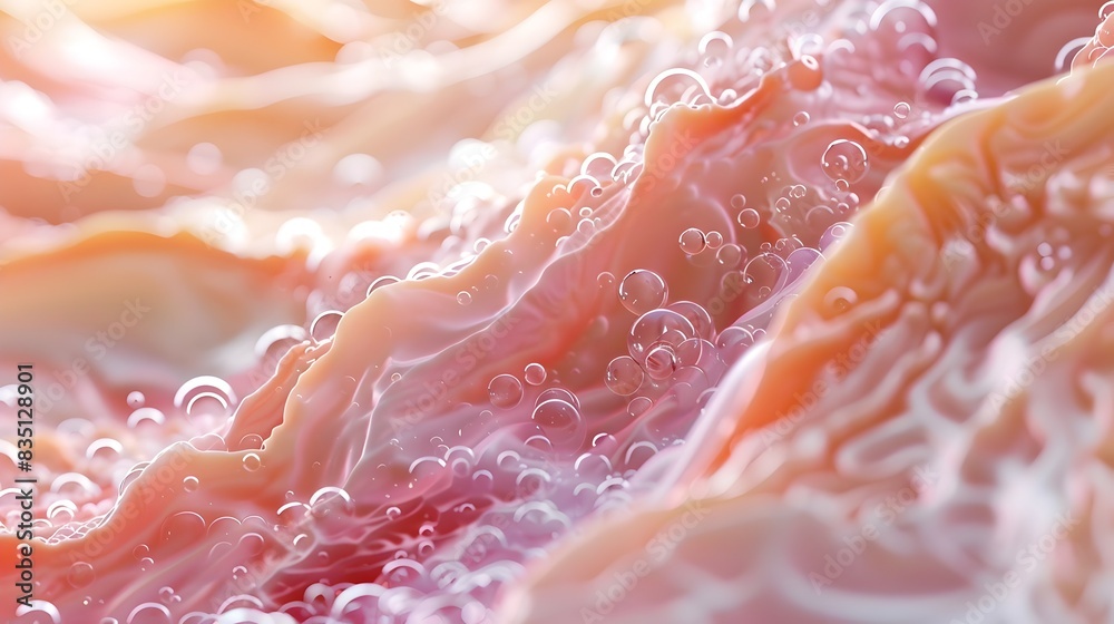 Vibrant Detail of Skin Layers in High Definition Focus, Ideal for TV Ads Vibrant Detail of Skin Layers in High Definition Focus, Ideal for TV Ads