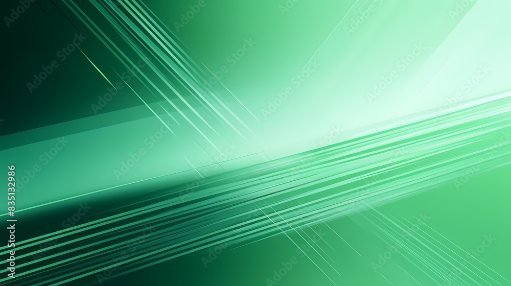 abstract light green background with lines. illustration technology