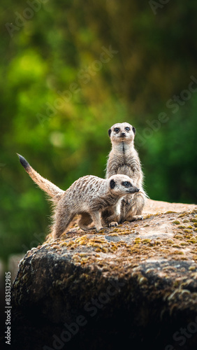 meerkat on guard duty
