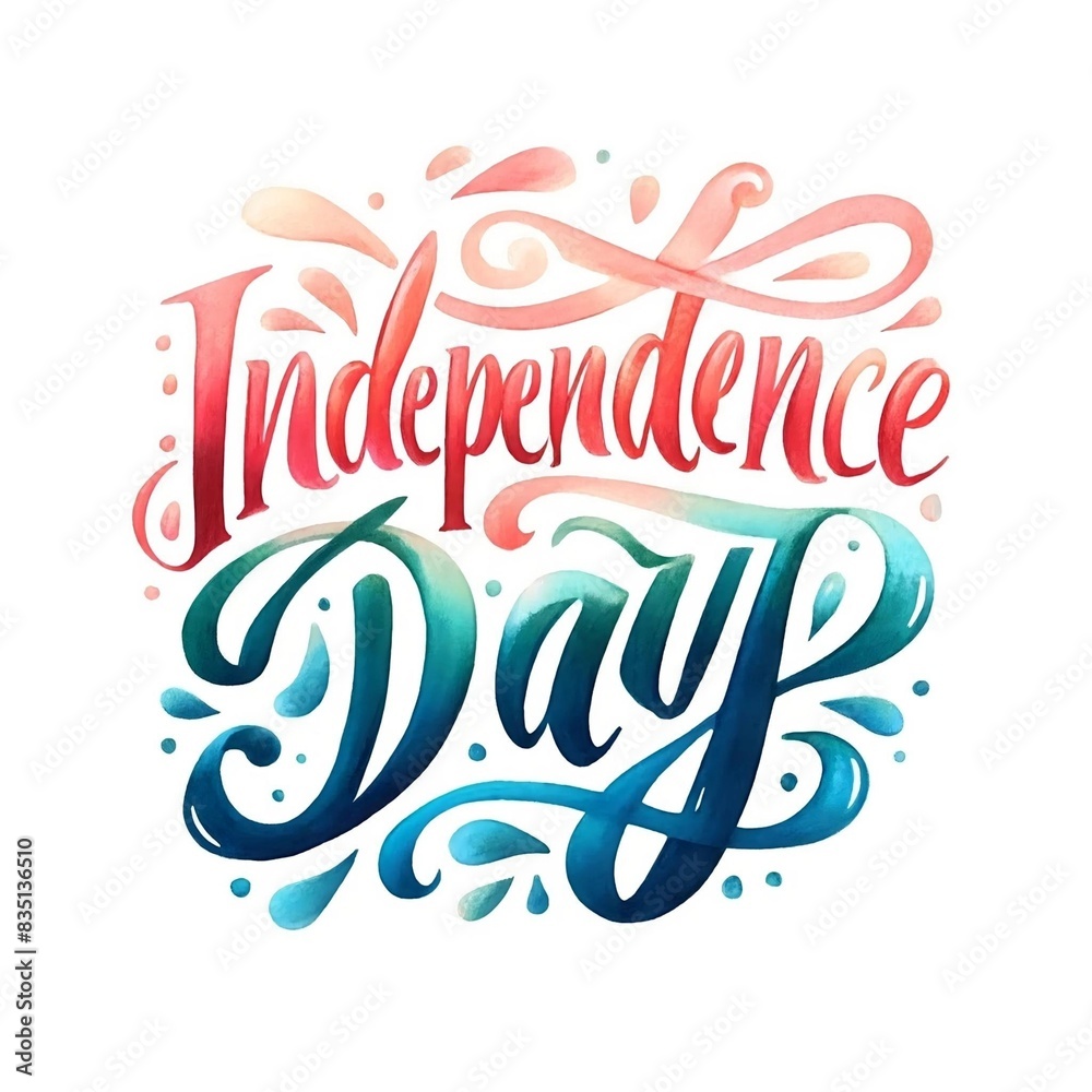 Floral Independence Day Celebration Design
Floral Independence Day Celebration Design