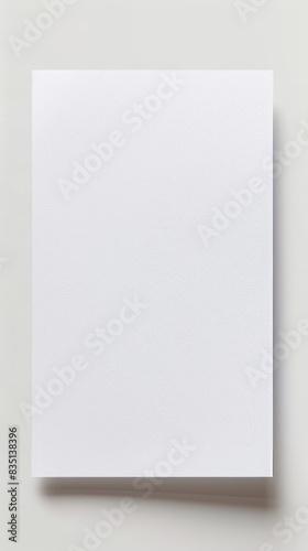 A blank white sheet of paper ,sunniness, in a style with a simple background and a contracted color scheme. have the beauty of life, high details, and high quality.