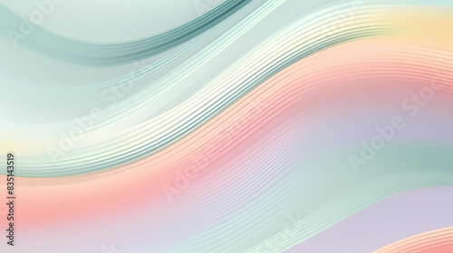 abstract pastel colors background with lines. illustration technology
