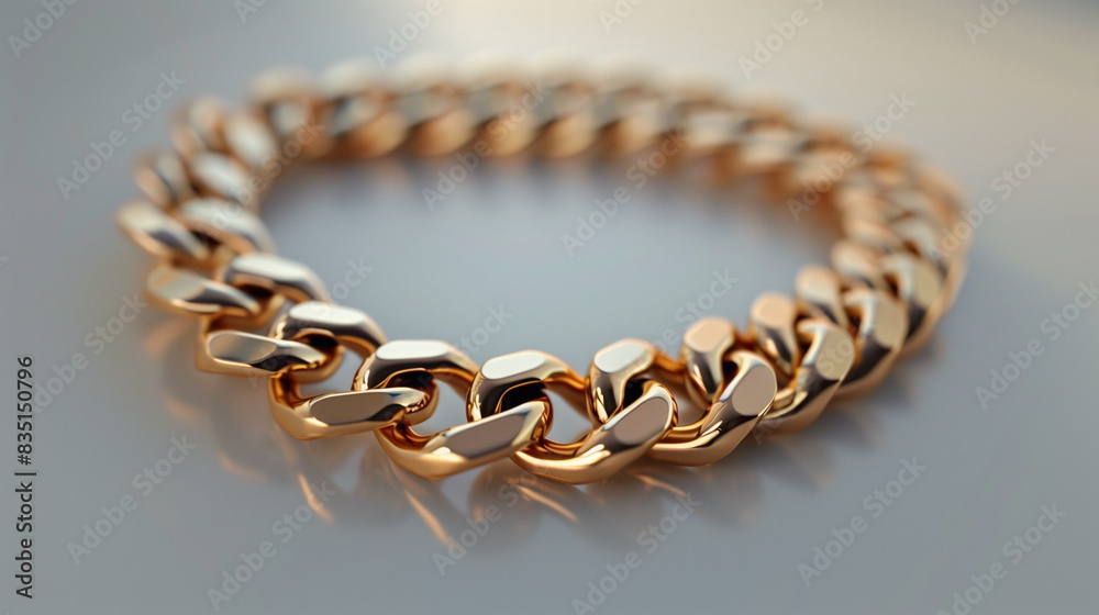 Gold chain cut out - Gold chain cut out -