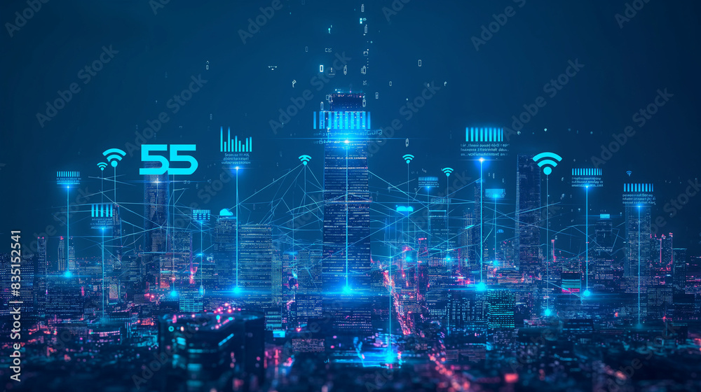5G Wireless Network with High-Speed Internet and Cloud Computing Technology for Smart City Connectivity. 5G Wireless Network with High-Speed Internet and Cloud Computing Technology for Smart City Connectivity.