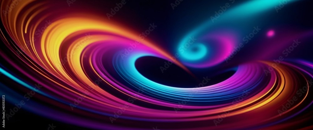 Fototapeta premium A colorful and dynamic abstract background