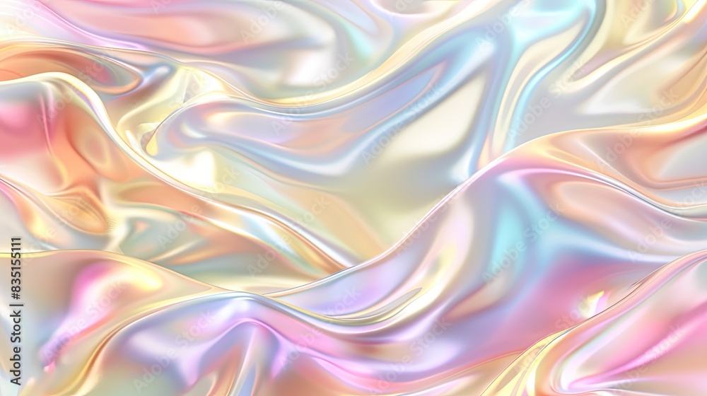 Abstract holographic iridescent neon liquid metal texture background. Colorful abstract gleaming fluid material.. Abstract holographic iridescent neon liquid metal texture background. Colorful abstract gleaming fluid material..