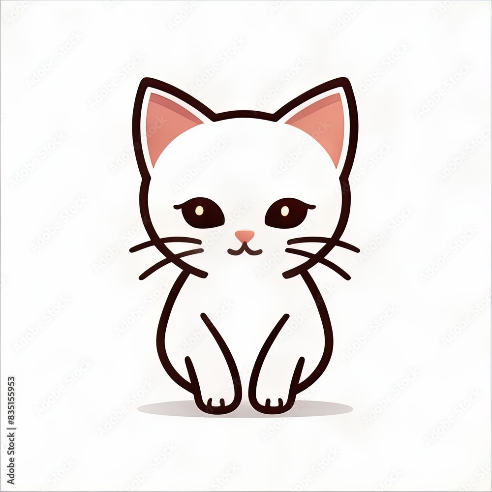 illustration of a cat. logo cat. icon cat. symbol cat. cat cute logo agency. logo app. logo promotion illustration of a cat. logo cat. icon cat. symbol cat. cat cute logo agency. logo app. logo promotion