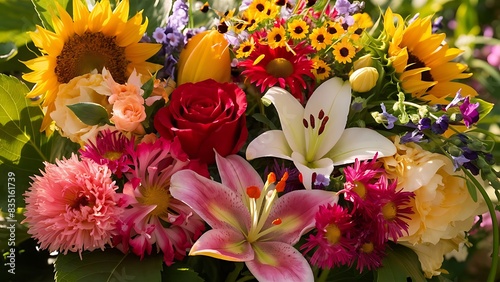 Summer flowers