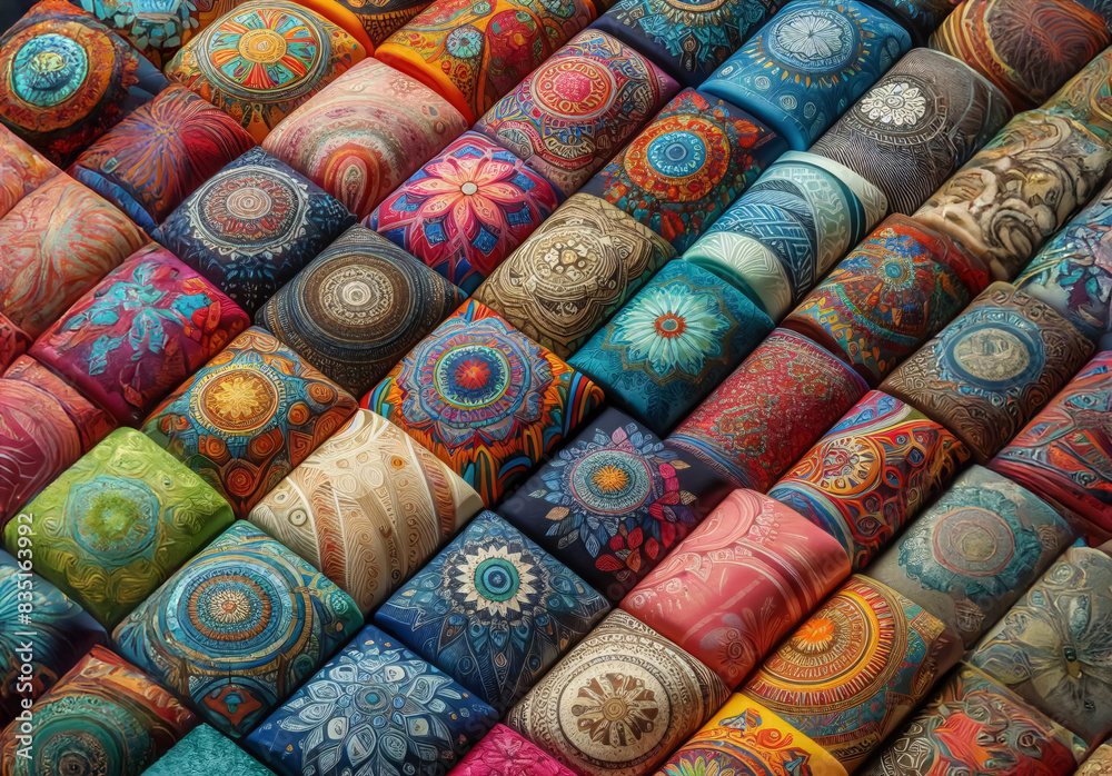 Farbmuster Farbskala für Design und Stoffmuster