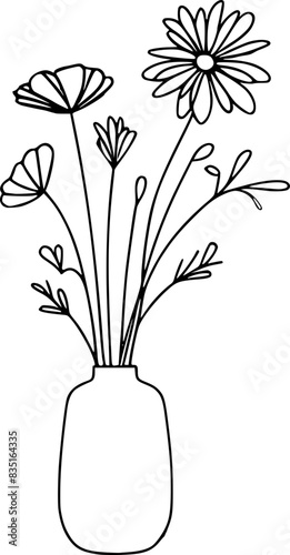 flowers in vase
